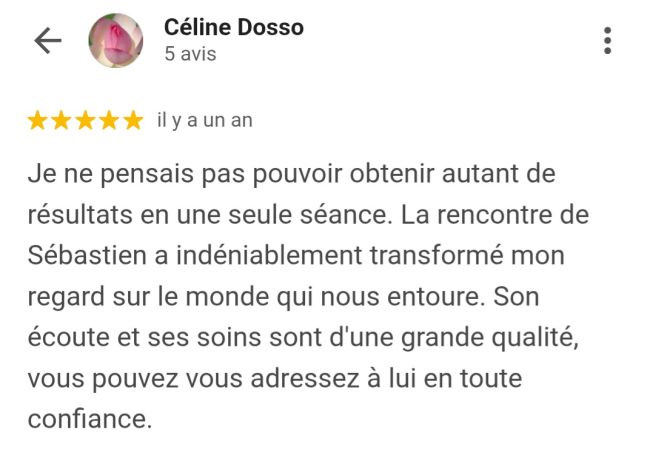 Energeticien temoignage celine